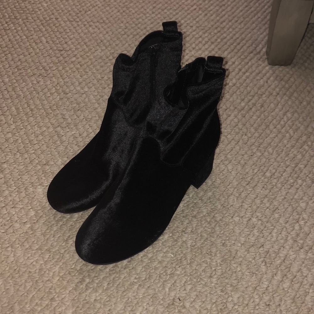 Nine West Velvet Boots